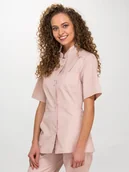 Odzież medyczna - Bluza medyczna ELDAN LENA rękaw KRÓTKI - miniaturka - grafika 1