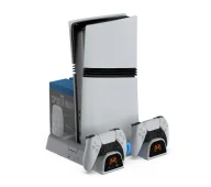 Akcesoria do Playstation - Yaxo YGABNECCS01W Arctic Breeze 3w1 Biały - miniaturka - grafika 1