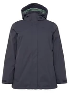 Kurtki i kamizelki sportowe damskie - Jack Wolfskin Kurtka funkcyjna 3w1 w kolorze antracytowo-miętowym - miniaturka - grafika 1