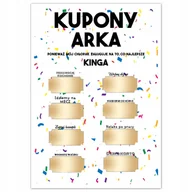 Dekoracje domu - Kartka kupony zdrapki DZIEŃ CHŁOPAKA A5 Y3 - miniaturka - grafika 1