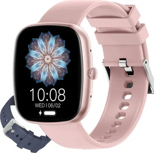 Gravity GT18-3 Granatowy, Różowy - Smartwatch - miniaturka - grafika 1