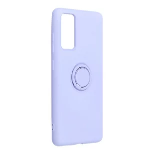 Forcell Futerał Silicone Ring Do Samsung Galaxy S20 Fe / S20 Fe 5g Fioletowy - Etui i futerały do telefonów - miniaturka - grafika 1