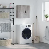 Szafki na klucze - vidaXL Szafka ścienna, szary dąb sonoma, 60x31x60 cm - miniaturka - grafika 1