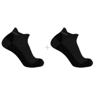Skarpetki sportowe męskie - SKARPETY SALOMON AERO ANKLE 2-PACK C22567 - miniaturka - grafika 1