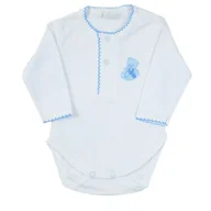 Body dla niemowląt - BODY NIEMOWLĘCE DŁUGI RĘKAW RĘKAWEK ROZM. 68 Pampicio - miniaturka - grafika 1