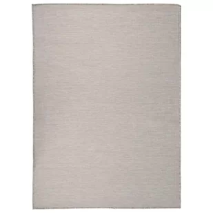 vidaXL Dywan zewnętrzny o płaskim splocie, 200x280 cm, taupe - Dywany zewnętrzne - miniaturka - grafika 1