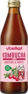 Soki i napoje niegazowane - Bio Kombucha wiśnia-mięta 330 ml - miniaturka - grafika 1