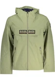 Kurtki męskie - ZIELONA MĘSKA KURTKA SPORTOWA NAPAPIJRI - miniaturka - grafika 1
