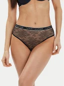 Majtki damskie - Tommy Hilfiger Figi klasyczne z wysokim stanem UW0UW05178 Granatowy - miniaturka - grafika 1