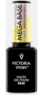 Lakiery hybrydowe - GEL POLISH MEGA BASE 15ml Nude VICTORIA VYNN - miniaturka - grafika 1