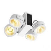 Lampy sufitowe - Spotline TEC KALU 1001434 Reflektor halogenowy 4x60W/LED 3800lm Ciepła biała 3000K - miniaturka - grafika 1