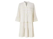 Bluzki damskie - esmara® Tunika damska z falbanami (Kremowy, S(36/38)) - miniaturka - grafika 1