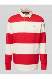 Bluza z kołnierzykiem polo model RUGGER - Gant - Bluzy męskie - miniaturka - grafika 1