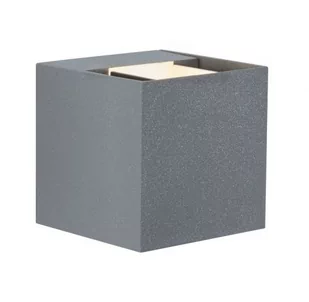 Paulmann konstrukcja ścian lampy LED CyBo kwadratowe 2 X 3 W Szary 80 X 80 mm (466561) - Lampy ścienne - miniaturka - grafika 1
