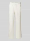 Spodnie sportowe męskie - Spodnie dresowe krój loose fit z czystej Bawełna - miniaturka - grafika 1