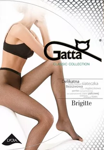 RAJSTOPY GATTA BRIGITTE WZ 01 (kolor Nero, rozmiar 1/2) - Rajstopy - miniaturka - grafika 1