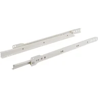 Zawiasy, okucia i inne akcesoria - Prowadnica rolkowa 450 biała, 2 szt. - miniaturka - grafika 1