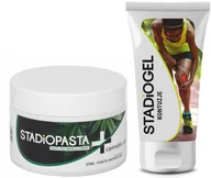 Apteczki i materiały opatrunkowe - Sportrecord Stadiopasta Plus Cannabis pasta maść na kontuzje 250 ml + Stadiogel - miniaturka - grafika 1