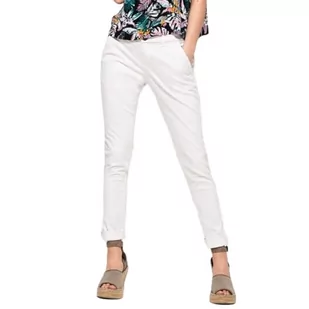 Spodnie damskie Superdry International Sweet Chinohose białe-S - Spodnie damskie - miniaturka - grafika 1