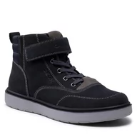 Botki męskie - Geox Trzewiki J Riddock Boy Wpf A J167TA 032FU C0045 D Navy/Black - miniaturka - grafika 1