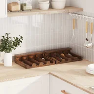 Etui na dokumenty i karty - vidaXL Etui Brązowy 36 x 30 x 10 cm Lite drewno mahoniowe - miniaturka - grafika 1