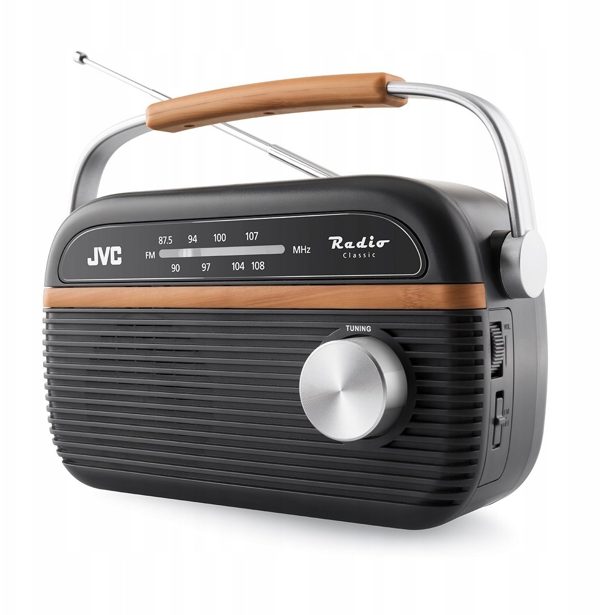 JVC Radio przenośne RA-E215G JVC szare