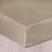 Prześcieradła - Prześcieradło satynowe z gumką 180x200 cm - miniaturka - grafika 1