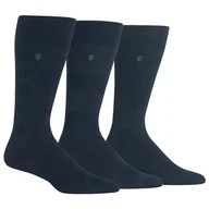 Skarpetki damskie - Chaps Męskie różne miękkie skarpety do sukienki z wzorami Argyle Fashion (3 sztuki), Granatowy różne, 6-12, Super miękkie skarpety Argyle Crew 3 pary - miniaturka - grafika 1