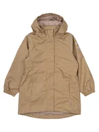 Płaszcze damskie - mikk-line Płaszcz softshellowy w kolorze jasnobrązowym - miniaturka - grafika 1