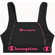 Biustonosze - Biustonosz sportowy Quick-Dry Branded Tape Champion - miniaturka - grafika 1