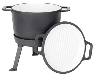 Kociołek 3w1 emaliowany 8l - Gadżety do domu - miniaturka - grafika 1