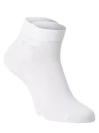 Skarpetki męskie - Calvin Klein Skarpety pakowane po 2 szt. Mężczyźni drobna dzianina biały jednolity, 39-42 - miniaturka - grafika 1