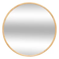 Lustra - Lustro ścienne KIM w drewnianej ramie, Ø 75 cm - miniaturka - grafika 1