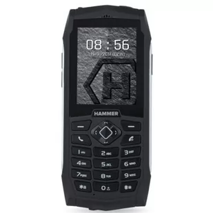 myPhone Hammer 3 Dual Sim Srebrno-czarny - Telefony komórkowe - miniaturka - grafika 1