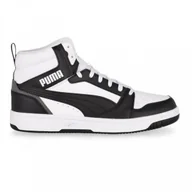 Sneakersy męskie - Męskie sneakersy Puma Rebound v6 - czarne - miniaturka - grafika 1