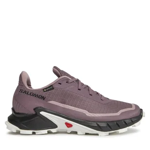 Buty do biegania Salomon Alphacross 5 Gtx W GORE-TEX 473110 23 W0 Fioletowy - Lekkoatletyka - miniaturka - grafika 1
