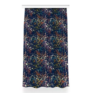Gotowa zasłona z grafiką Akwarela plamy 150x260 cm, Fabricsy - Zasłony - miniaturka - grafika 1