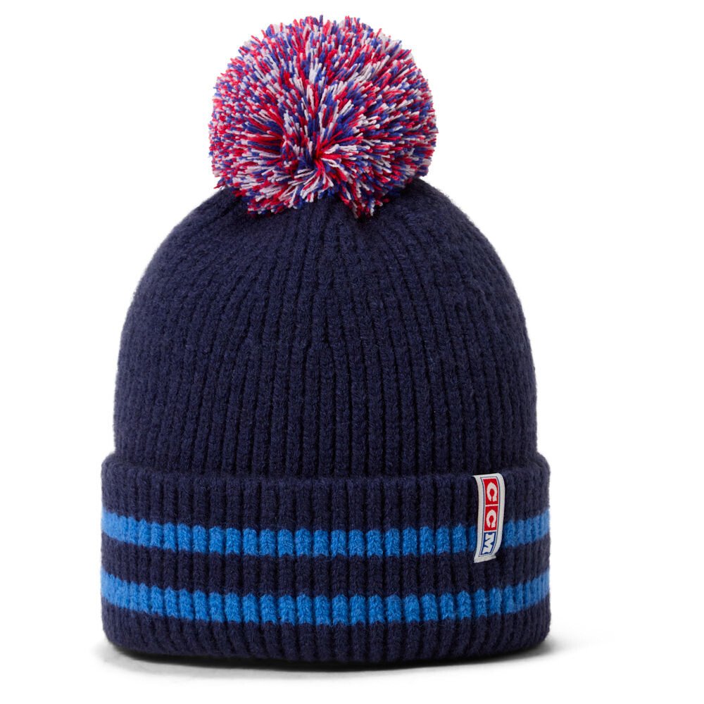 Czapka CCM Vintage Pom Navy