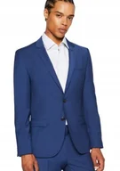 Marynarki męskie - HUGO MARYNARKA GARNITUROWA NIEBIESKA NA GUZIKI 50 JSH - miniaturka - grafika 1