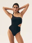 Stroje kąpielowe - Strój plażowy jednoczęściowy Firenze Esotiq czarny S/65D - miniaturka - grafika 1