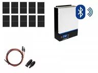 Panele fotowoltaiczne - Hybrydowy zestaw solarny off-grid ESB-10kW + 10xPV Mono 2 x (kable 2x25m) - miniaturka - grafika 1