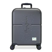 Walizki - Pepe Jeans Jane Walizka kabinowa, niebieska, 40 x 55 x 20 cm, sztywny ABS, wbudowany zamek TSA, 37 l, 3,2 kg, 4 kółka, bagaż podręczny, NIEBIESKI, walizka kabinowa - miniaturka - grafika 1