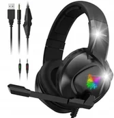 Słuchawki - ONIKUMA K19 GAMINGOWE Czarne - miniaturka - grafika 1