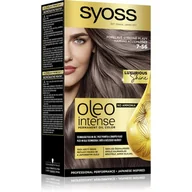 Farby do włosów i szampony koloryzujące - Syoss Oleo Intense Permanent Oil Color Farba do włosów 50 ml Odcień 7-56 Ashy Medium Blonde - miniaturka - grafika 1