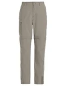 Spodnie męskie - VAUDE VAUDE Męskie spodnie Men's Farley Zo Pants V szary głaz 48-Long 42172 - miniaturka - grafika 1