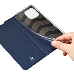 Dux Ducis Skin Pro kabura etui pokrowiec z klapką Xiaomi Mi 11 niebieski - Etui i futerały do telefonów - miniaturka - grafika 9