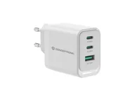 Ładowarki do telefonów - Conceptronic ALTHEA21W65 ładowarka do urządzeń przenośnych Uniwersalne Biały Prąd przemienny Szybkie ładowanie Wewnętrzna - miniaturka - grafika 1