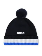 Czapki dla dzieci - Boss Czapka J01148 Granatowy - miniaturka - grafika 1