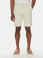 Spodenki męskie - Calvin Klein Szorty materiałowe Modern Twill Reg. Straight Short K10K114068 Beżowy Regular Fit - miniaturka - grafika 1