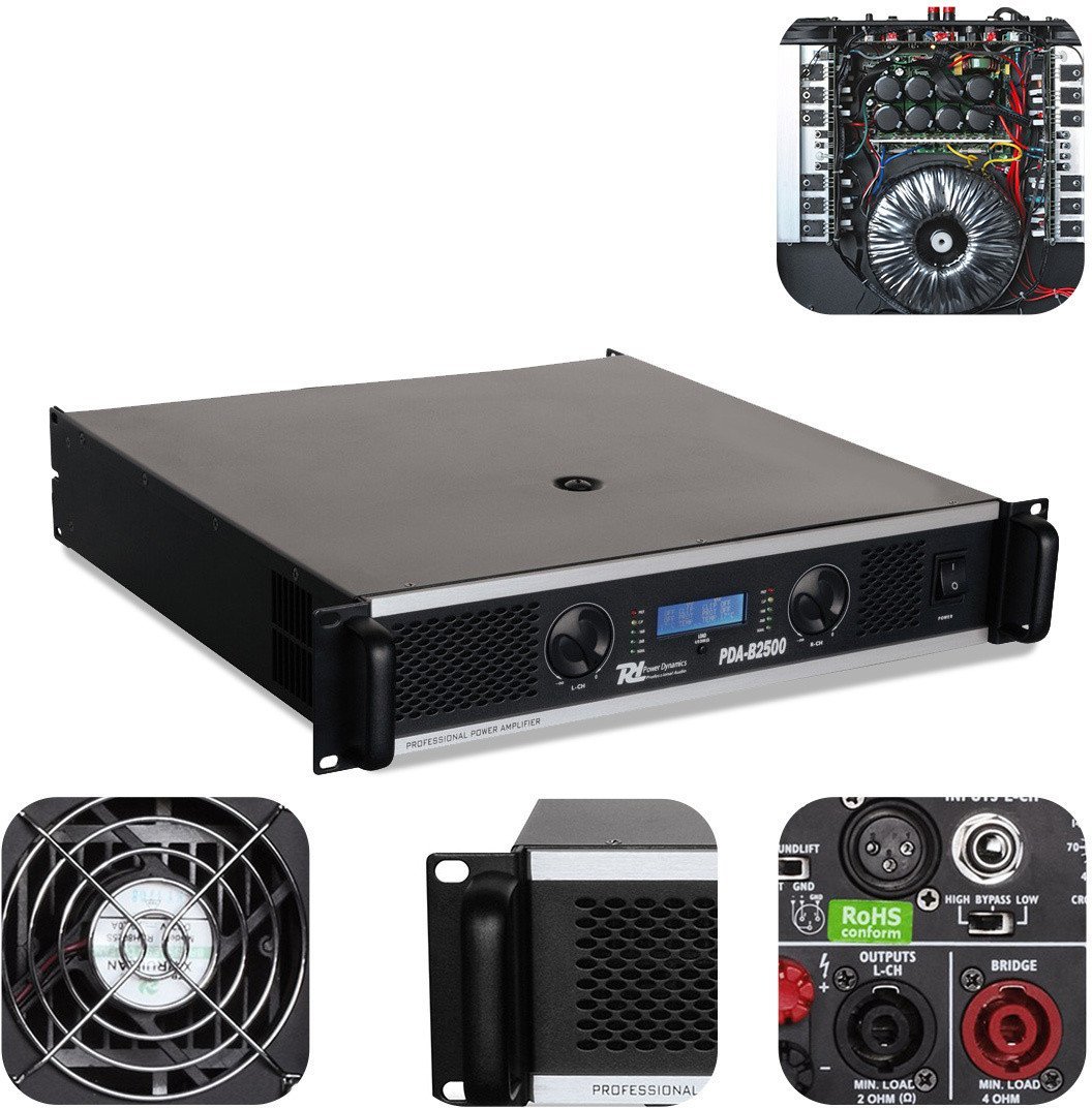 Power Dynamics Wzmacniacz PDA-B2500 one size